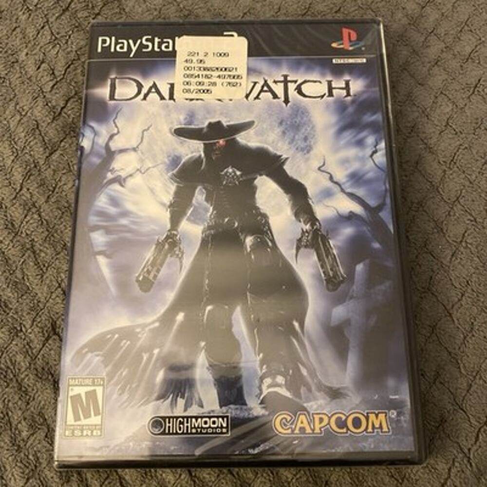 Sony Playstation 2 PS2 Darkwatch Capcom Sealed New Video Game